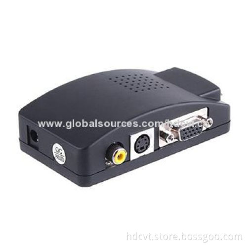 AV/S Video to VGA Converter (Upscaler), Can Convert AV/SV